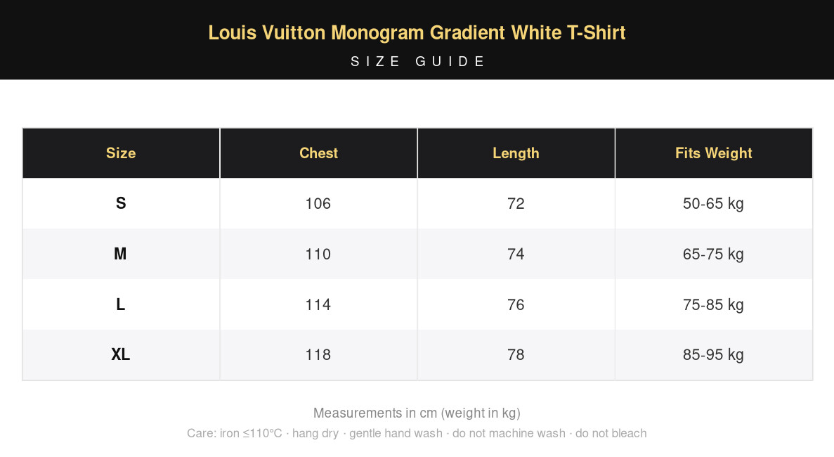 Louis Vuitton Monogram Gradient White T-Shirt view 15