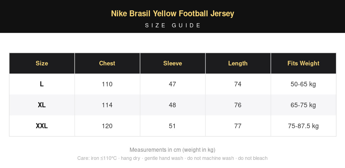 Nike Brasil Yellow Football Jersey view 9