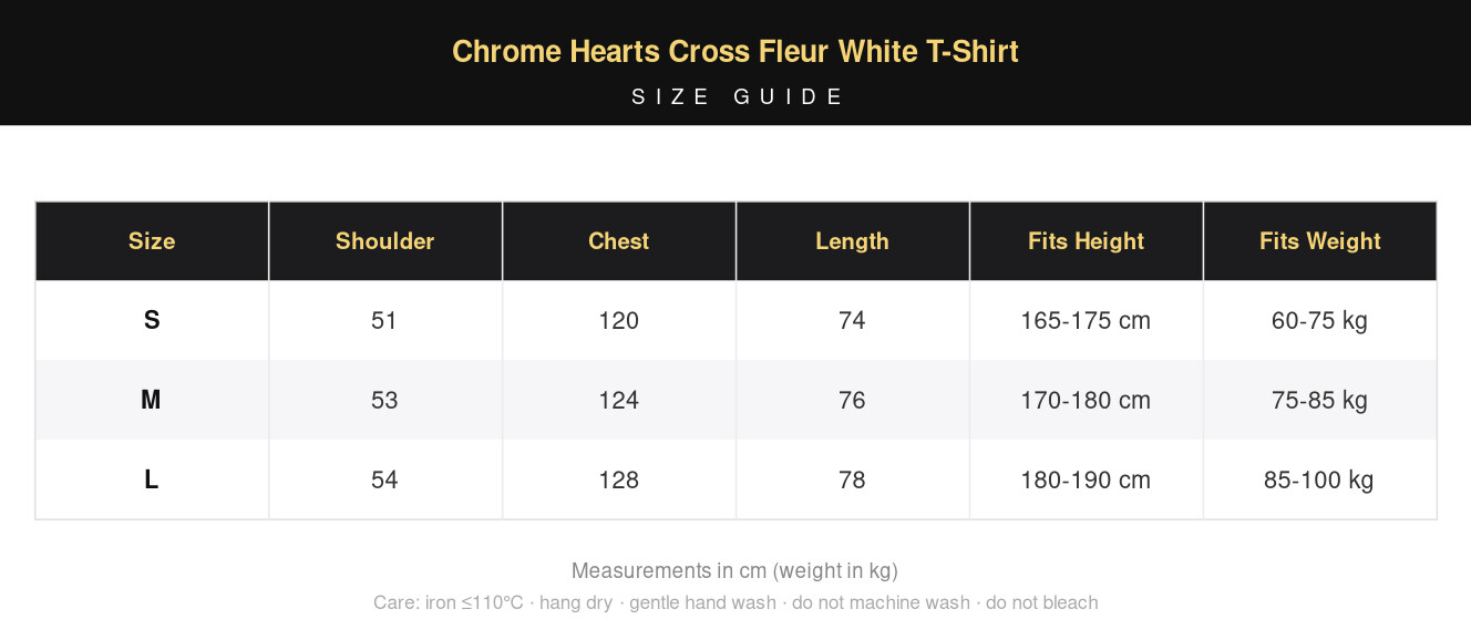 Chrome Hearts Cross Fleur White T-Shirt view 12