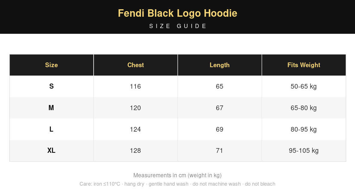 Fendi Black Logo Hoodie view 14