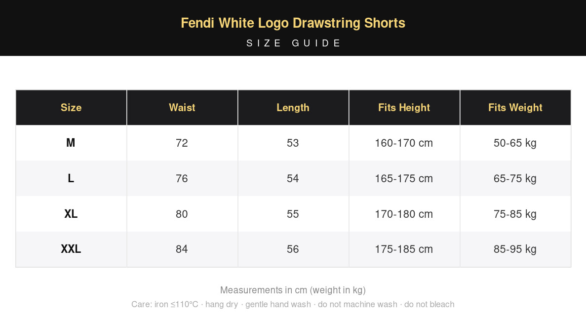 Fendi White Logo Drawstring Shorts view 14