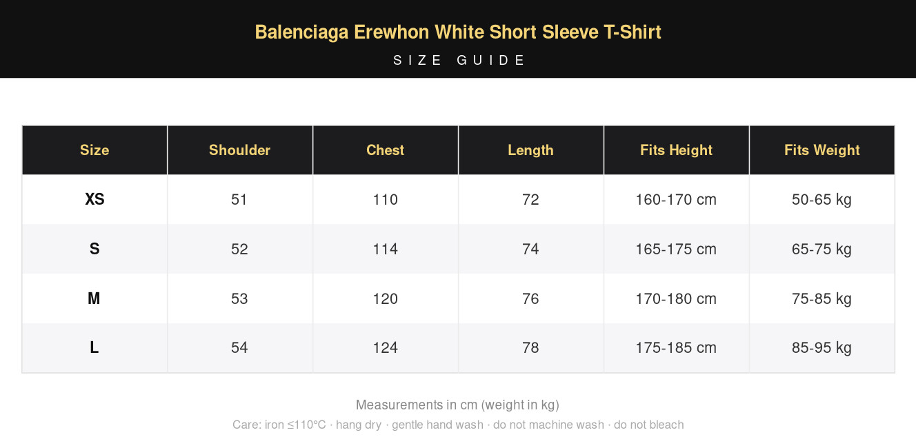 Balenciaga Erewhon White Short Sleeve T-Shirt view 9