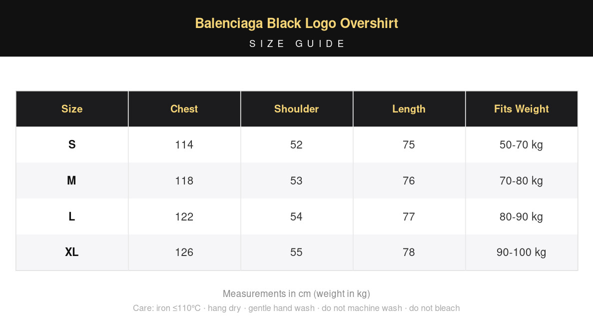 Balenciaga Black Logo Overshirt view 13