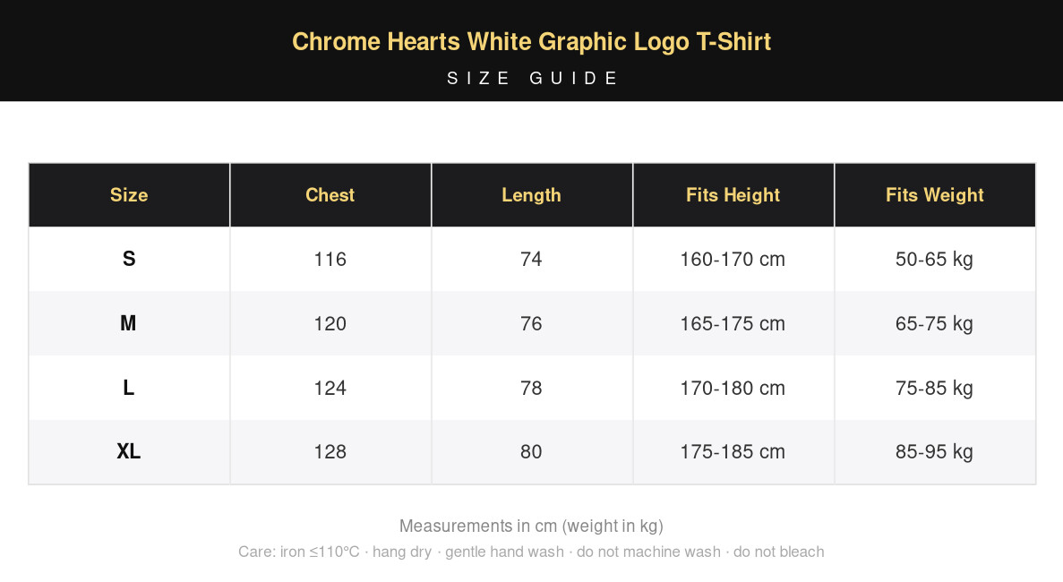 Chrome Hearts White Graphic Logo T-Shirt view 16