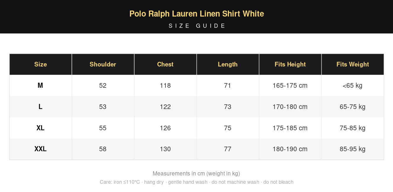 Polo Ralph Lauren Linen Shirt White view 15