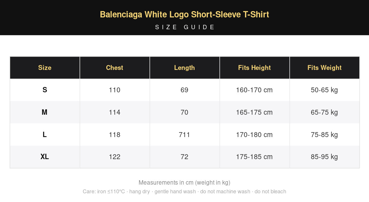Balenciaga White Logo Short-Sleeve T-Shirt view 11