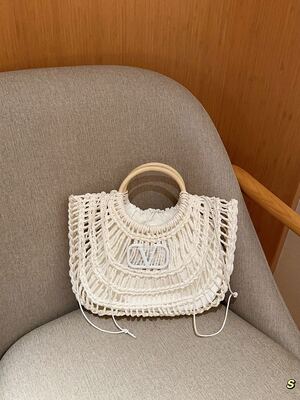 Valentino Macrame Shoulder Bag