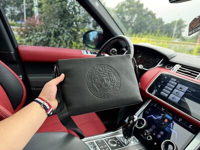 Versace Medusa Clutch view 6