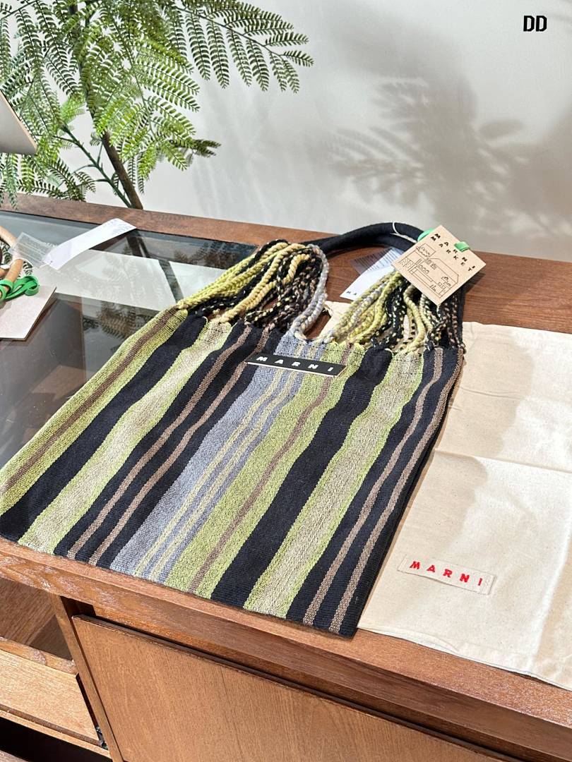 Marni Striped Tote