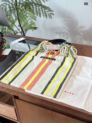 Marni Striped Tote view 6
