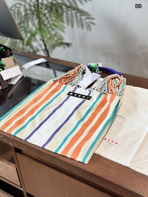 Marni Striped Tote view 9