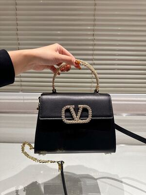 Valentino Rockstud Handle Bag view 3