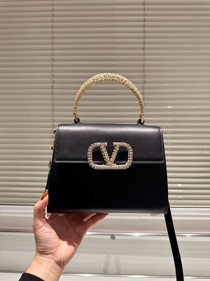 Valentino Rockstud Handle Bag view 9