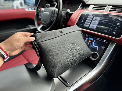 Versace Medusa Clutch Wallet view 7