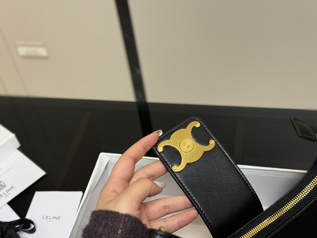 Celine Hobo Shoulder Bag view
