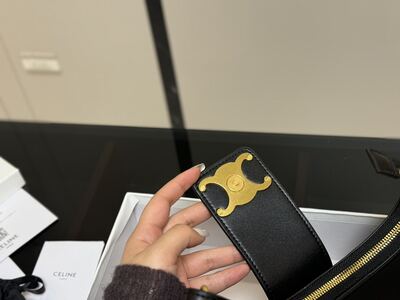 Celine Hobo Shoulder Bag view 5