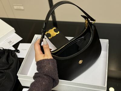 Celine Hobo Shoulder Bag view 6