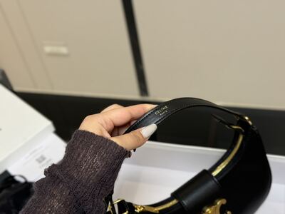 Celine Hobo Shoulder Bag view 7