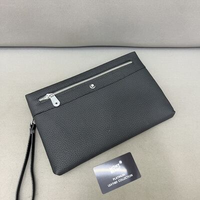 Montblanc Leather Pouch Clutch