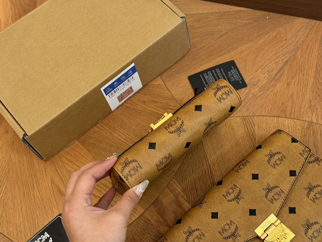 MCM Visetos Shoulder Bag view