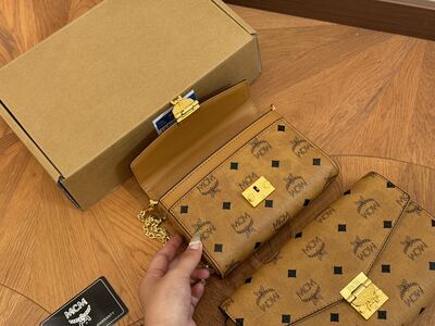 MCM Visetos Shoulder Bag view 6