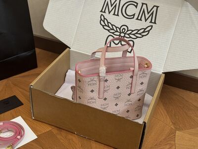 MCM Visetos Tote Bag view 1