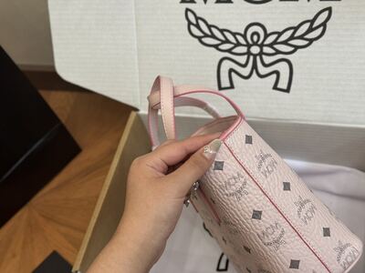 MCM Visetos Tote Bag view 3