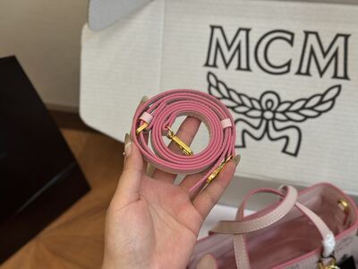 MCM Visetos Tote Bag view 4