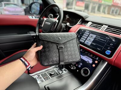 Montblanc Leather Briefcase view 6