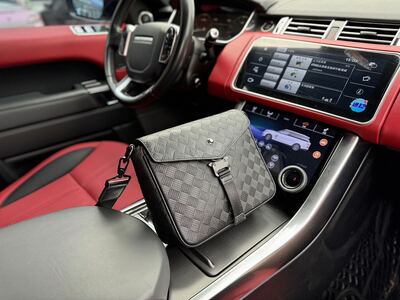 Montblanc Leather Briefcase view 7