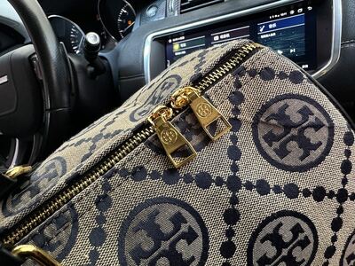 Tory Burch Cosmetic Bag view 4