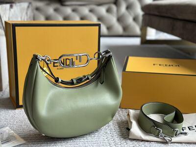 Fendi Hobo Shoulder Bag view 2
