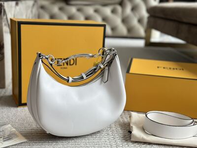 Fendi Hobo Shoulder Bag view 3
