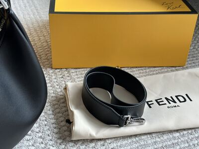 Fendi Crescent Shoulder Bag view 2