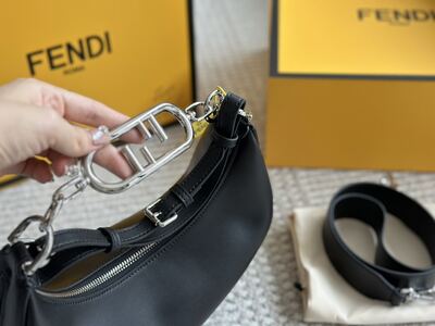 Fendi Crescent Shoulder Bag view 6