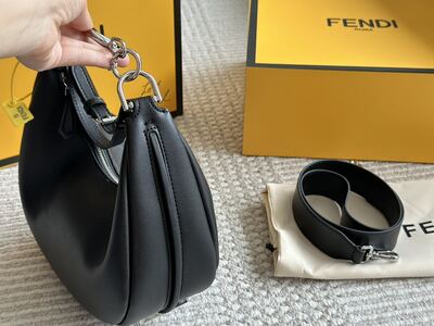 Fendi Crescent Shoulder Bag view 7
