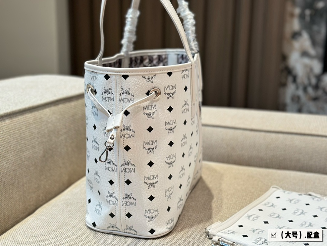 MCM Monogram Tote Bag