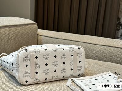 MCM Monogram Bucket Bag view 4