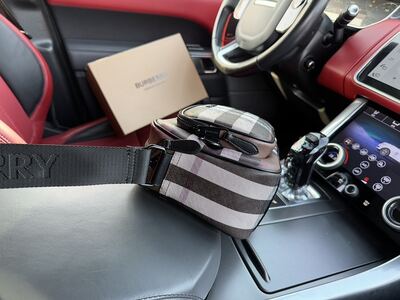 Burberry Check Crossbody Bag view 2