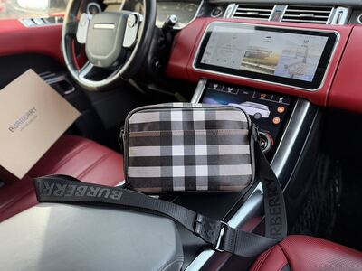 Burberry Check Crossbody Bag view 8