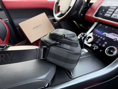 Burberry Check Crossbody Bag view 3