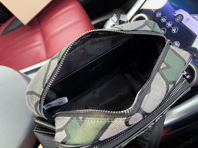 Burberry Check Backpack view 2