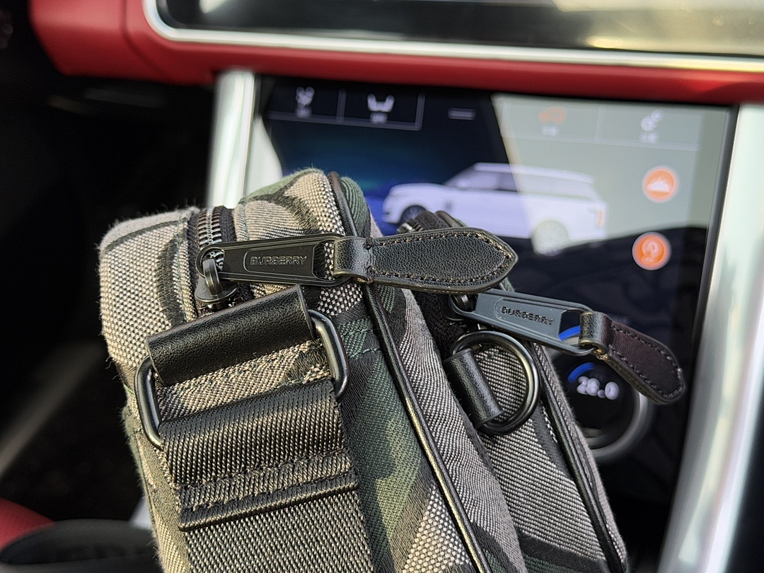 Burberry Check Backpack view