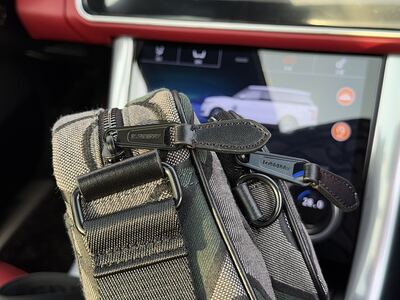 Burberry Check Backpack view 4