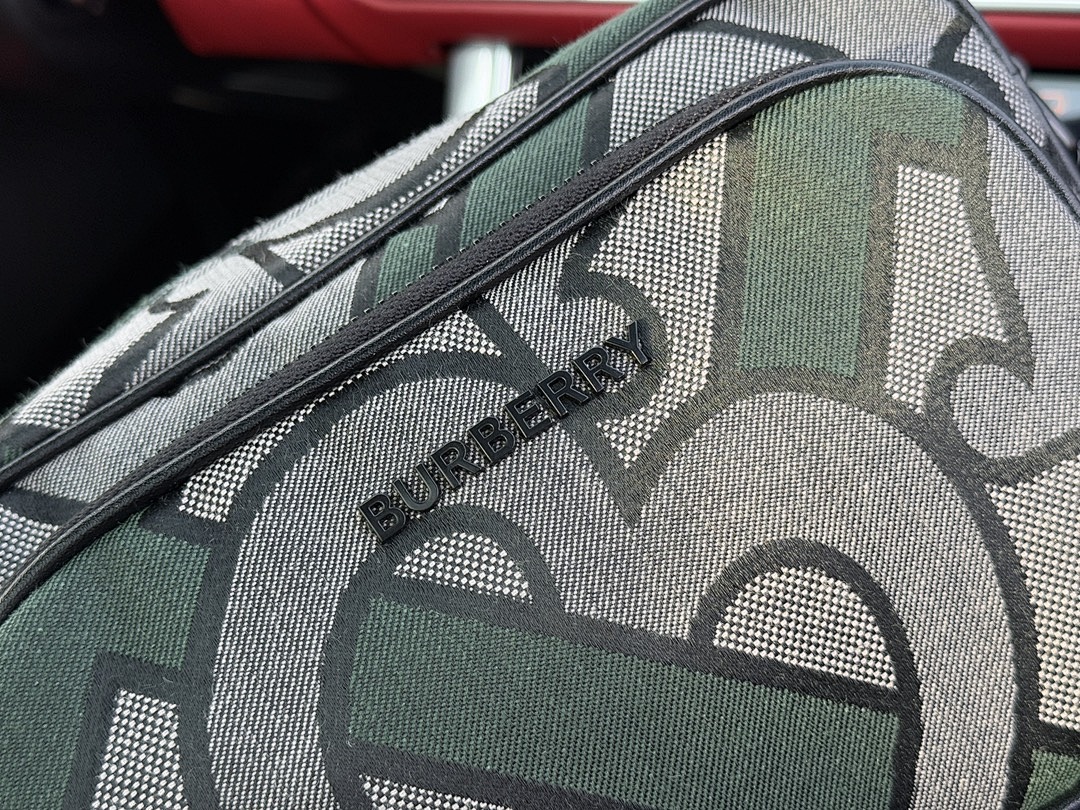Burberry Check Backpack view