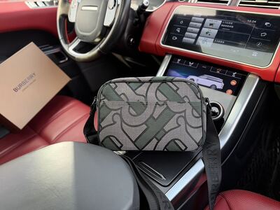 Burberry Check Backpack view 8