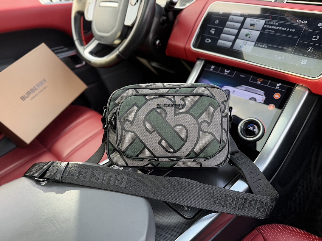 Burberry Check Backpack view