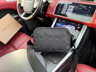 Burberry Check Shoulder Bag view 8