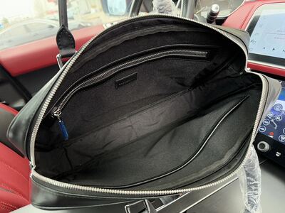 Burberry Striped Crossbody Bag view 3