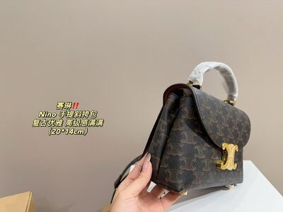 Celine Nino Shoulder Bag view 6